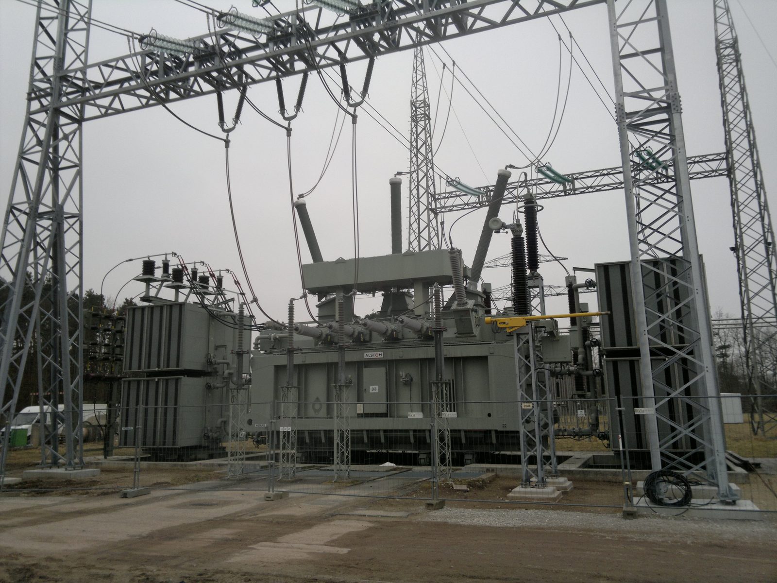 50 MVA main power transformer with ONAF radiators